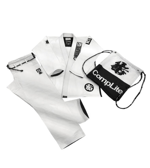 Combat Corner BJJ Life CompLite White BJJ GI-7